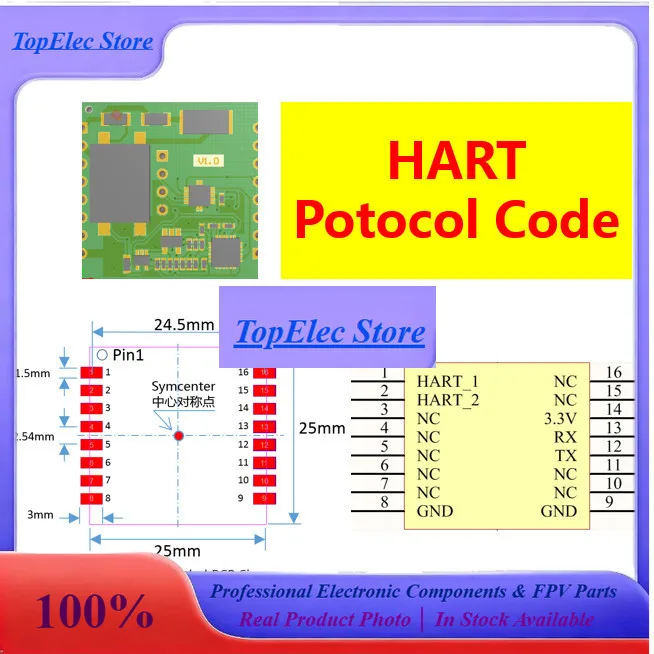 ToPssHART UART TTL Serial Port Modem,AD5700 Chip Module,Needn't Rts,270R And Isolate Transformer,best Selling