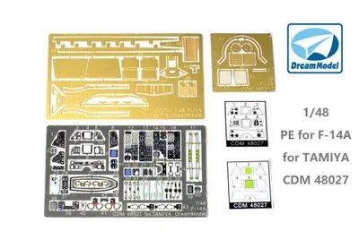 Dream Model CDM48027 1/48 US F-14A Tomcat Fighter Photo Etched Set For Tamiya 61114