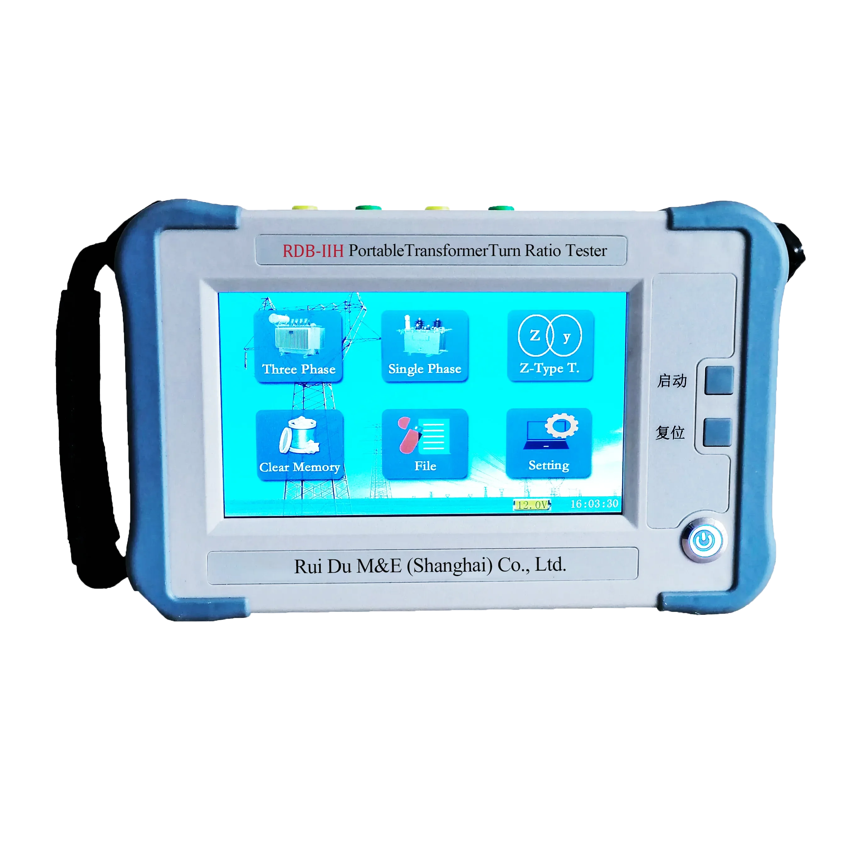 

Testing equipment - Transformer turns ratio tester - Three phase transformer turns ratio tester