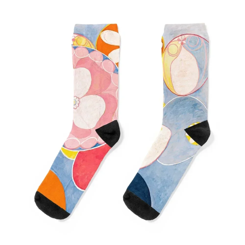 Hilma Af Klint The Ten Largest, No. 2, Childhood Group IV Abstract Vintage Painting Art Socks