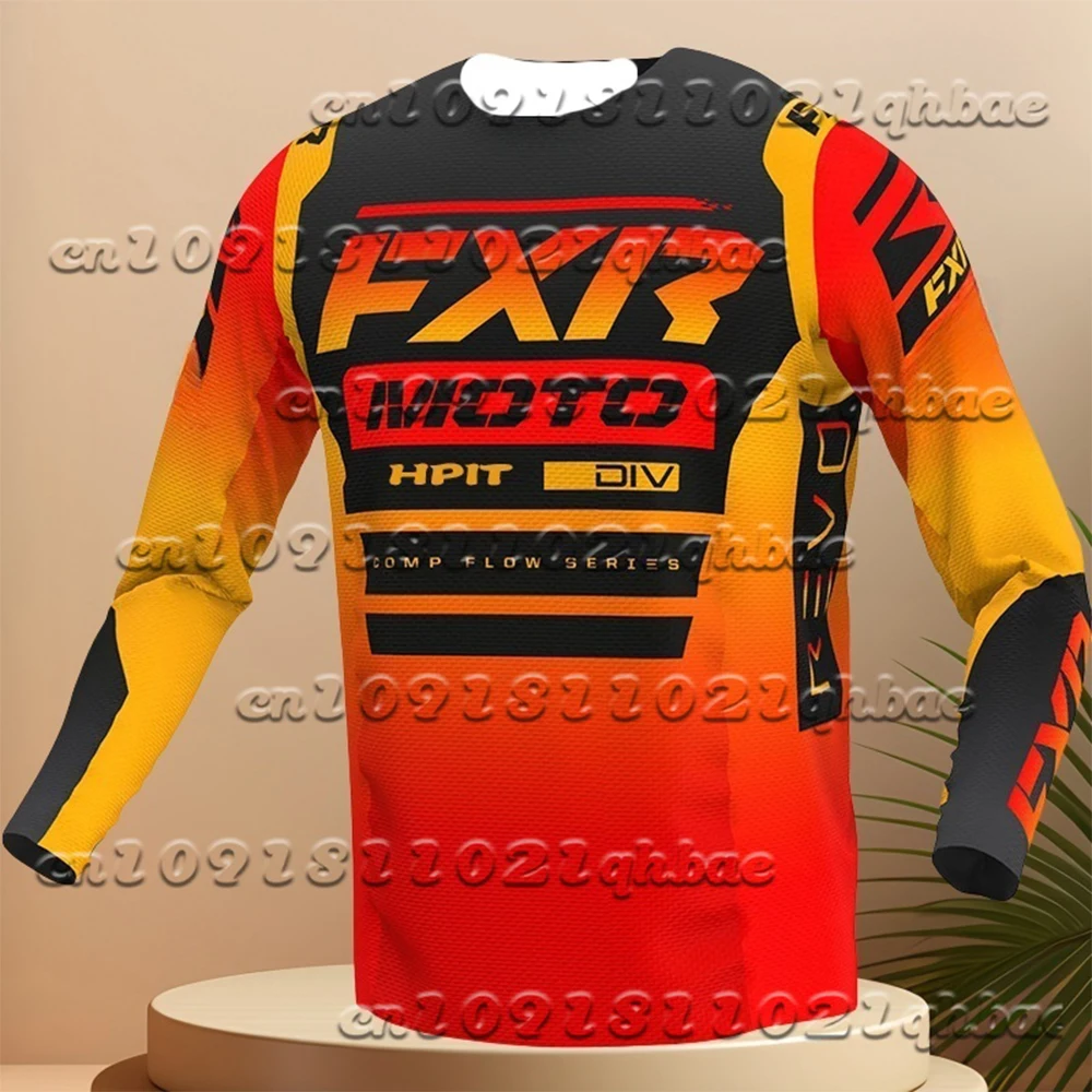 

2025 мужские и женские мотоциклетные свободные рукава с длинными рукавами, летние, хит продаж, дышащие, быстросохнущие, с принтом лисы, с длинными рукавами