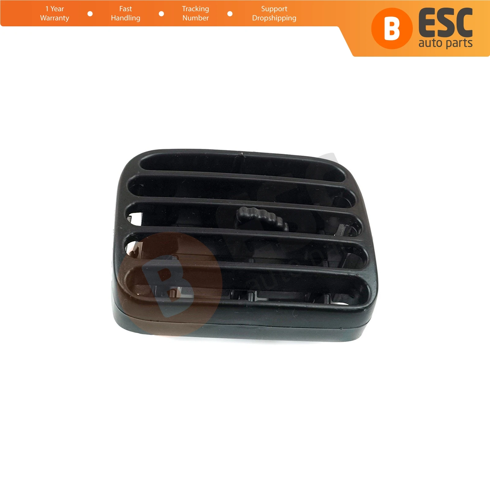 

EDP1050-1 Air Vent Intake Grille Car Nozzle Cover Diffuser Left Side Black 7702258279 for Renault Clio MK2 Symbol MK1 MK2 Thalia