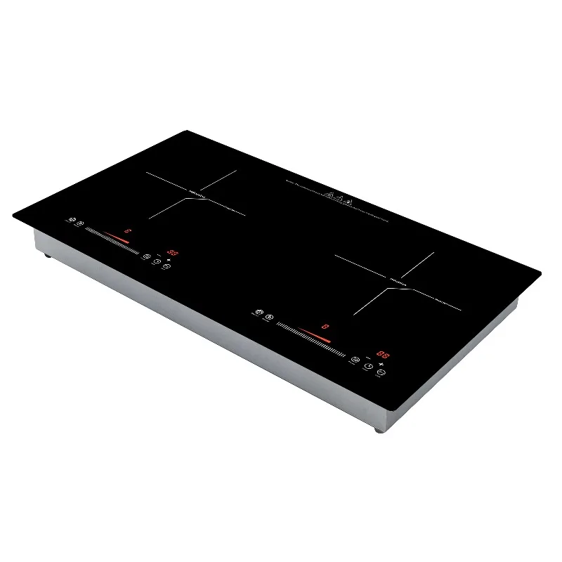 

Countertop Touch Control 2-Burner Built-In 2200W Household Use Infrared Cooker Kitchen Appliance and Hob Induction Stove