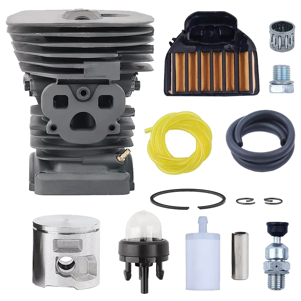 

Replacement 47mm Cylinder Piston Pin Kit for Chainsaw For 455 460 For 455E 461 Quick Installation Reliable Functionality
