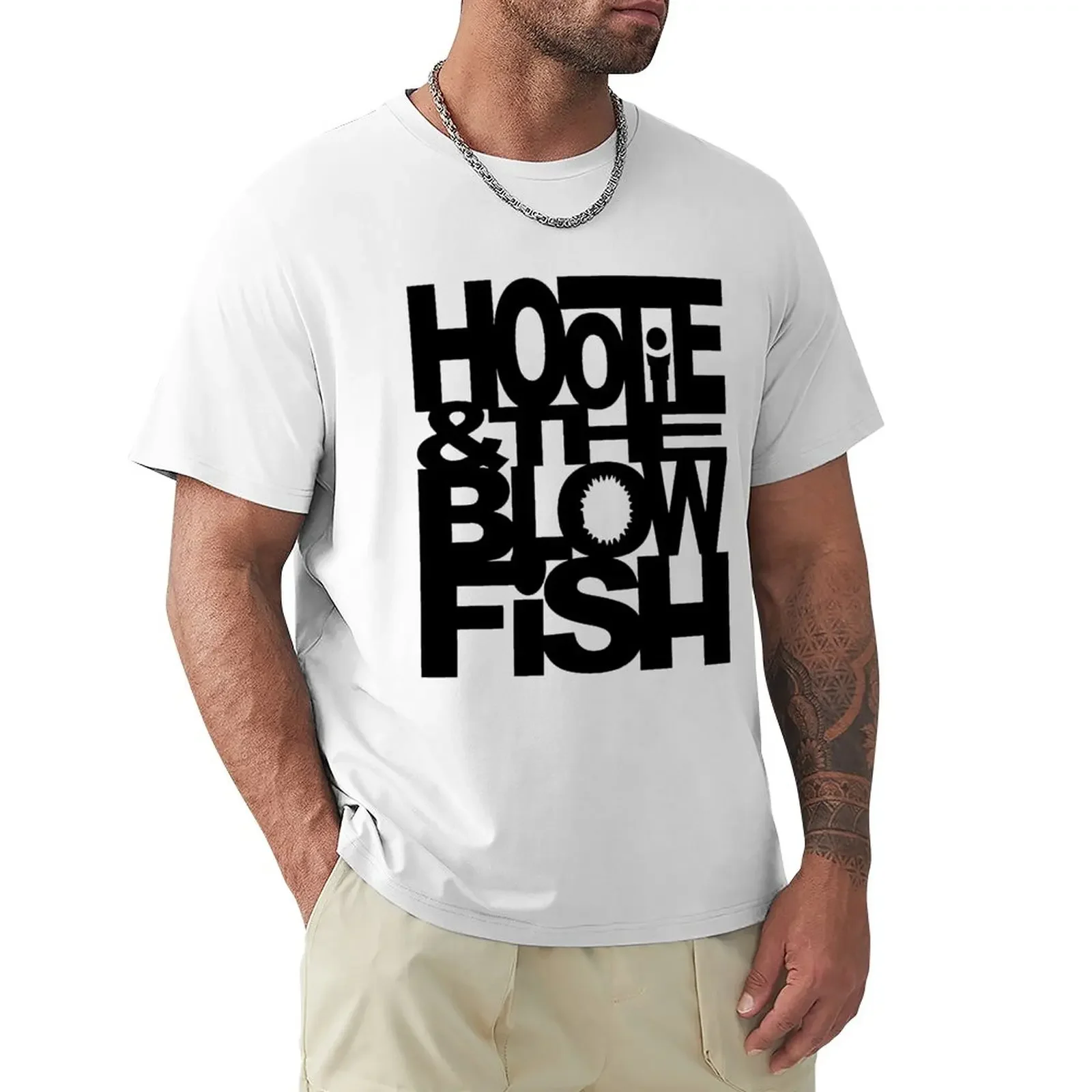 hootie & the blow fish T-Shirt quick drying shirts graphic tee graphic t shirts customs luxury clothes men