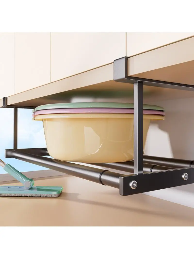 

Stainl Steel Retractable Basin Storage Ra Batoom Toilet Foot Wa Basin Hanging elf Multi-Purpose Household Tool