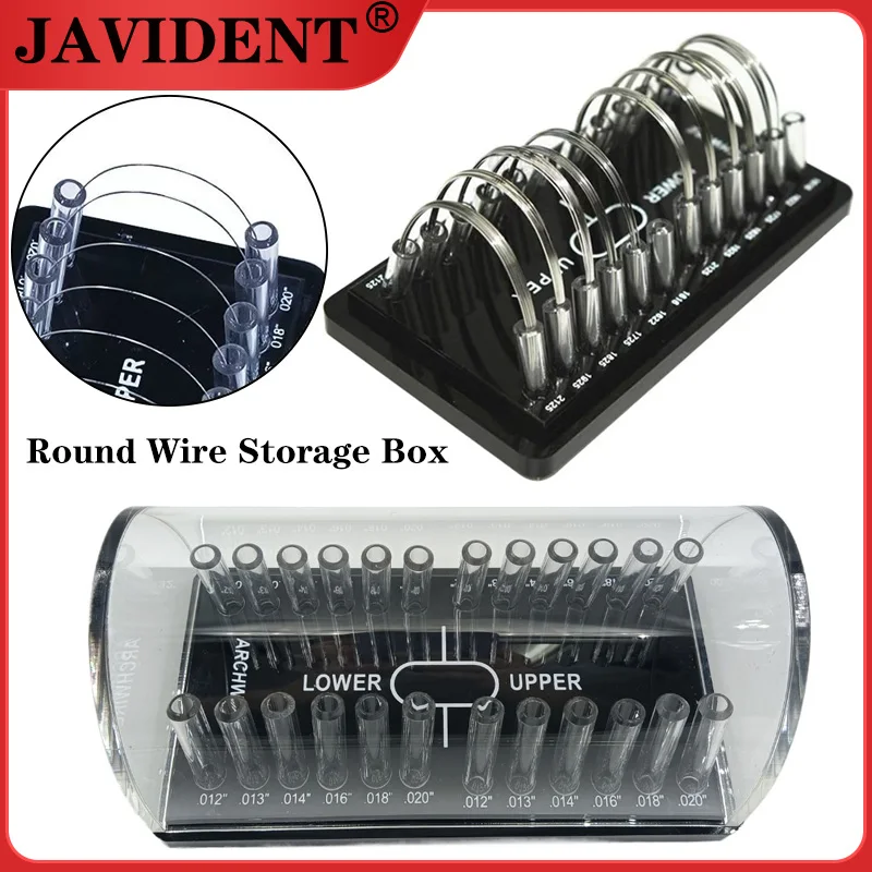 Dental Archwire Storage Box Orthodontic Archwire Nickel-Titanium Round Wire Storage Box Dental Laboratory Consumables