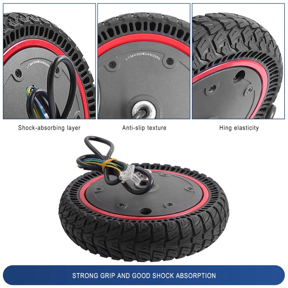 

36V 350W Electric Scooter Motor Front Wheel For Xiaomi For M365 Pro2 1S Lite Waterproof Hub Tire Accessories