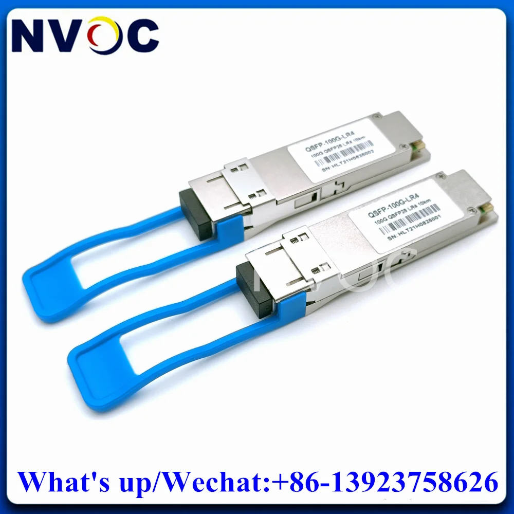 100Gb/s QSFP28 LR4 10km Fiber Optical Module, QSFP GBIC Duplex LC BASE-LR4 Transceiver