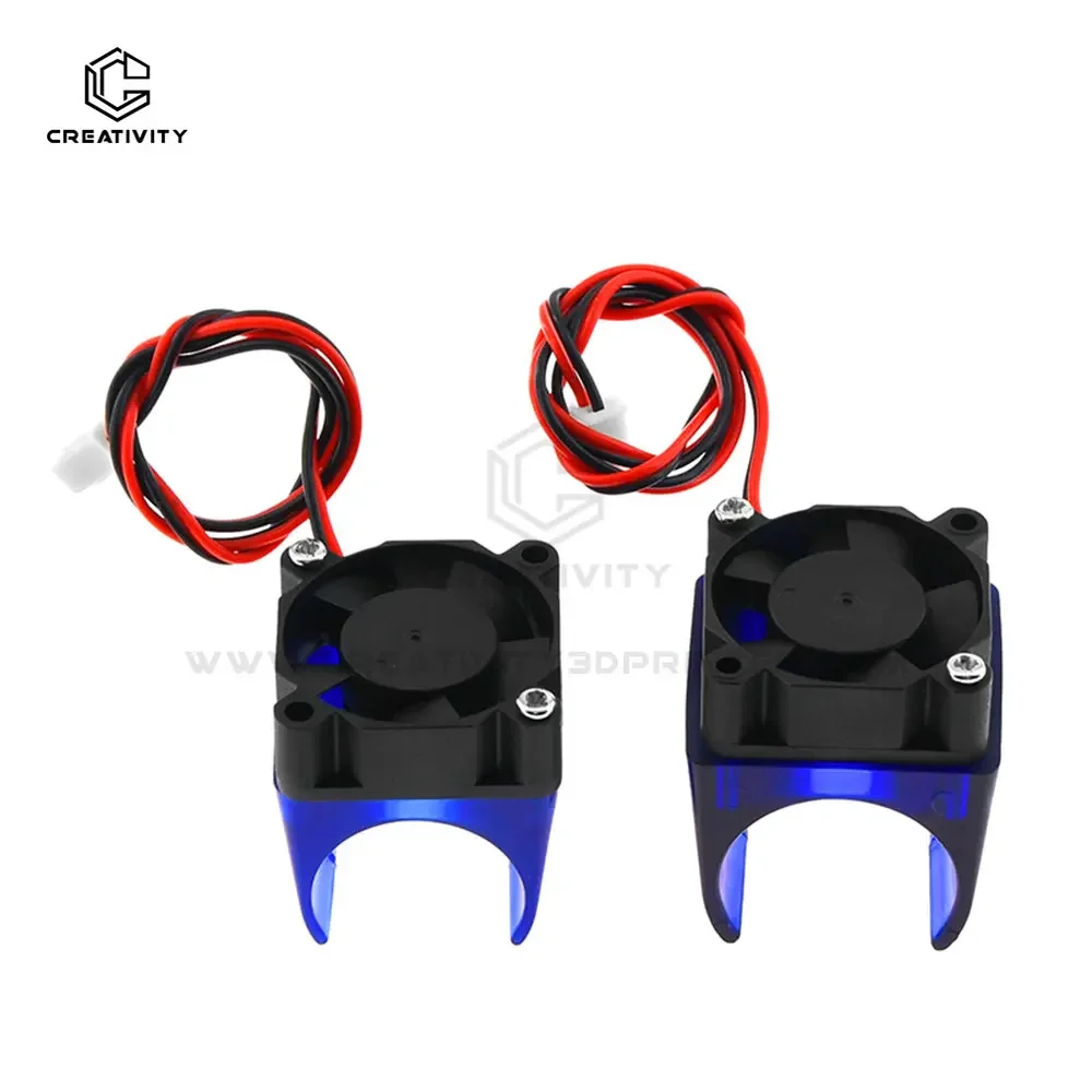 Creativity E3D V5 V6 Fan Duct Bracket Housing Guard for Cooling Fan 3010 DIY J-head Injection Moulded Fan Duct 3d Printer Part