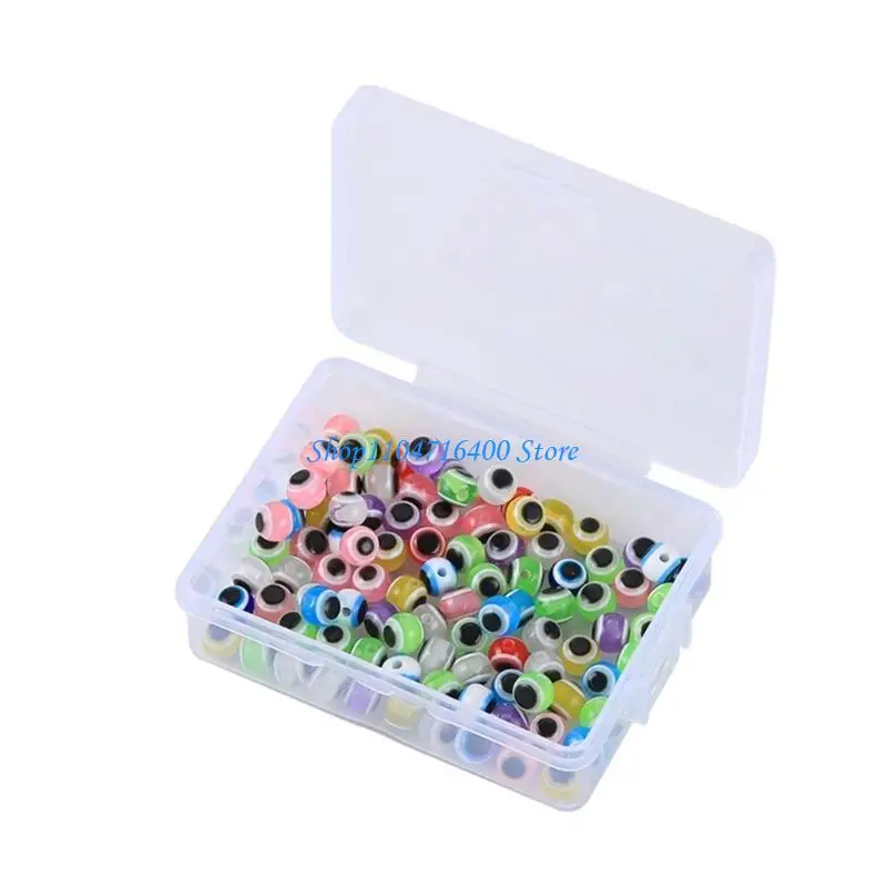 y1gd 100Pcs Assorted Color Fishing Beads Floating Balls Stopper Fish Baits Eggs Beads