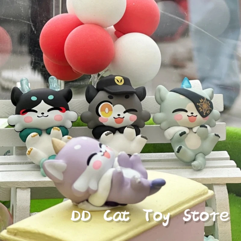 

Новая оригинальная мини-сумка MiHoYo Honkai Star Rail Aowu Aowu Chimera Kawaii, модная игровая фигурка, коробка-сюрприз, подарок на день рождения