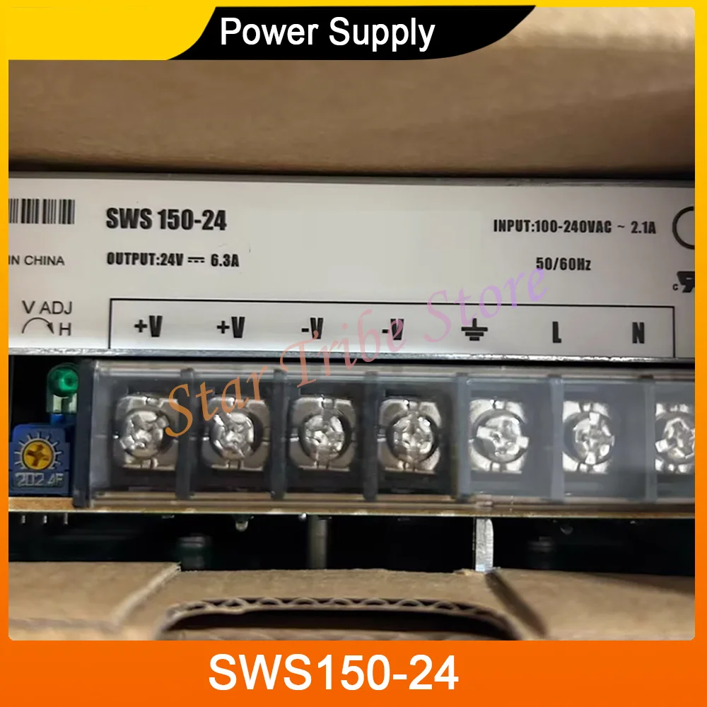 

Switching Power Supply SW150-24 Input Voltage 100-240VAC Output Voltage 24V Output Current 8.3A Fast Ship