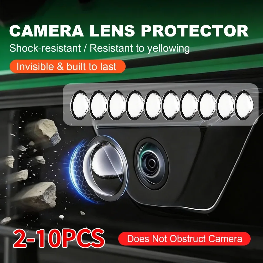 

Car Camera Lens Protector for Most Cars Reversing Cameras Acrylic Protective Cover High-Transparency Design Easy Installation