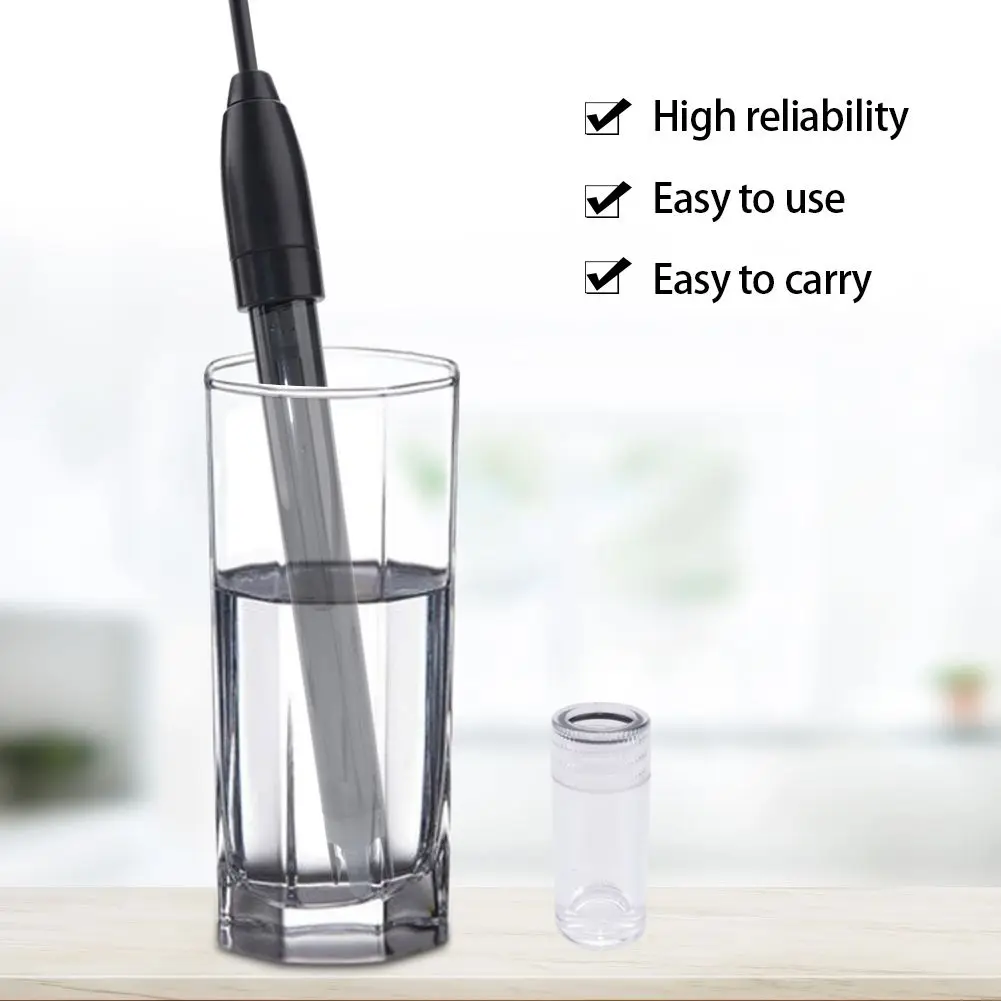 Medidor de laboratorio líquido de calibración, Sensor Gib para electrodo de acuario, medidor de ph, conector BNC, sonda de electrodo de PH, controlador de PH