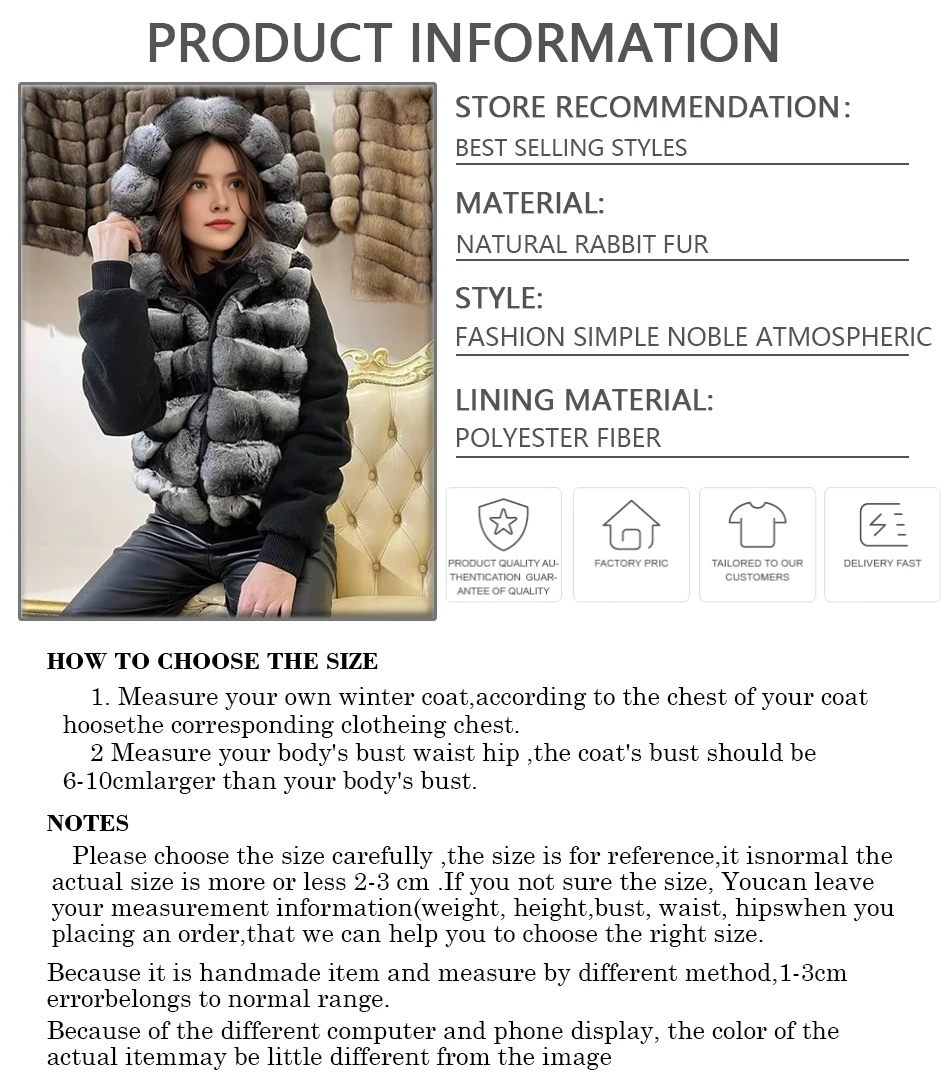 Gilet à capuche en fourrure véritable pour femme, manteau en fourrure de lapin Rex, mode automne et hiver