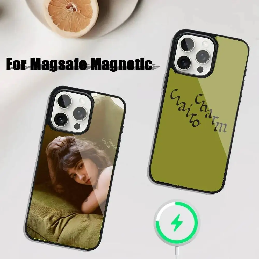 

Capa de telefone Clairo Sexy para alguém para iPhone 17,16,15,14,13,12,11,Pro,Max,Plus,Mini,SE4,E Carregamento sem fio magnético