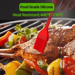 5/1 Stück Silikon-Küchenpinsel Backpinsel Öl- und Bratspinsel DIY Kuchen- und Brotbutterpinsel BBQ-Werkzeuge Kochzubehör Grillzubehör – Detail 5