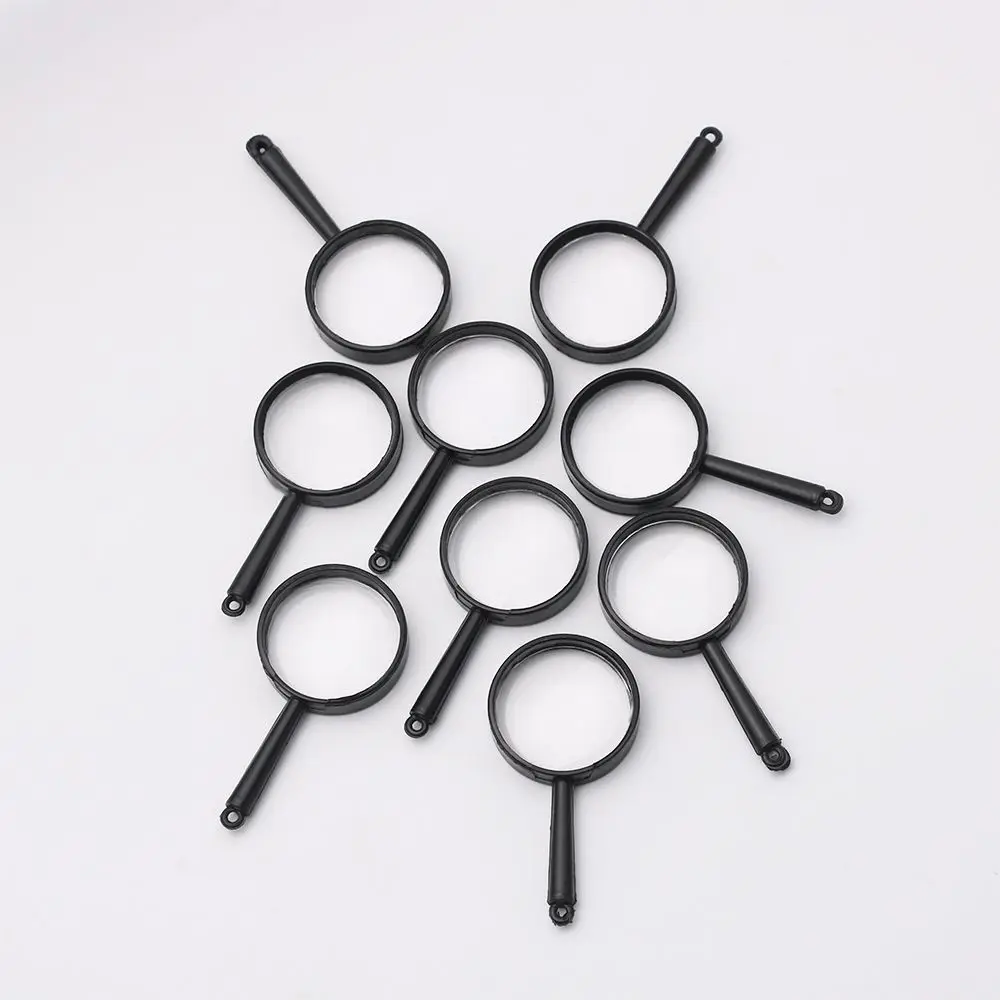 Plastic 1/5/10 Pcs Educational Tool Insect viewer  5X Magnifying Jewelry Loupe Reading Glass Lens Hand Held Magnifier