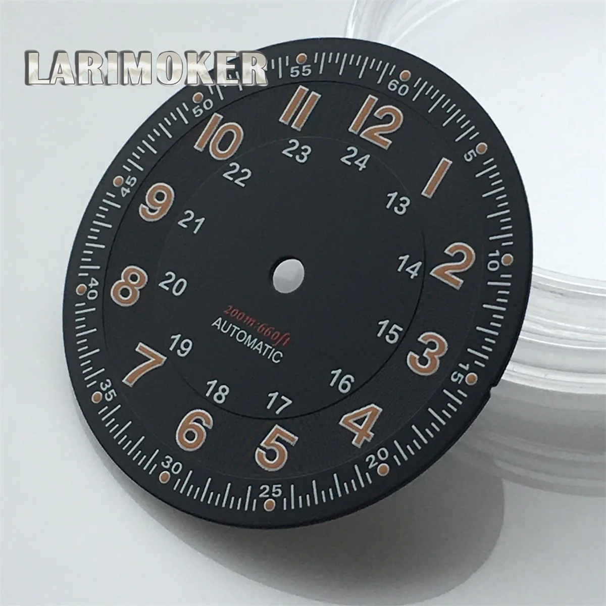 الكلاسيكية 29 مللي متر الطيار نمط ساعة الطلب الوجه + الأيدي مجموعة الأرقام العربية صالح للحركة التلقائية NH35 NH36