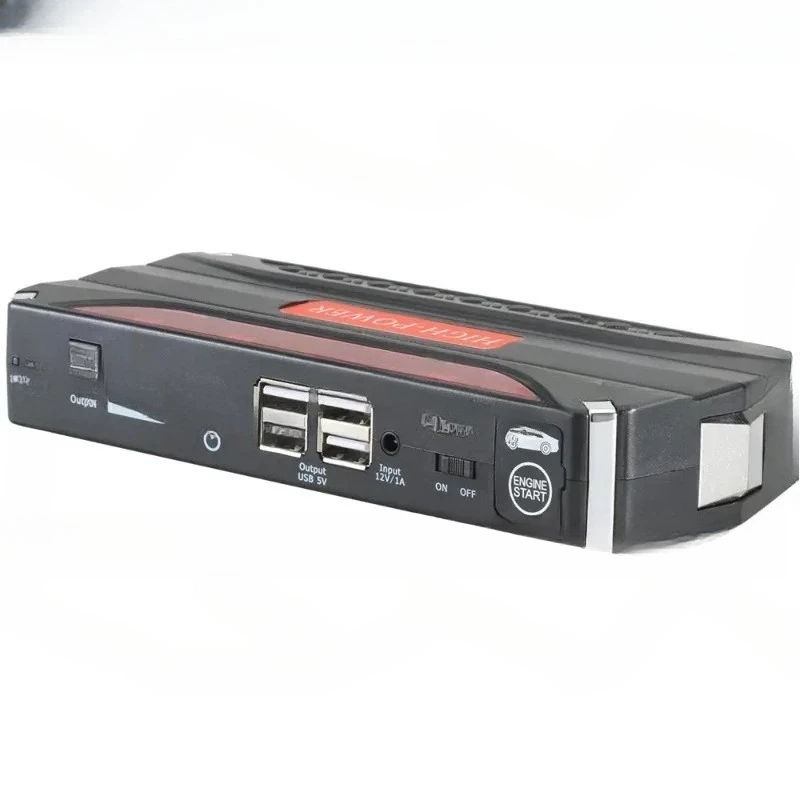 For 12V /24V truck Jump starter car battery booster power bank 1to3 USB cable for smartphone /laptop