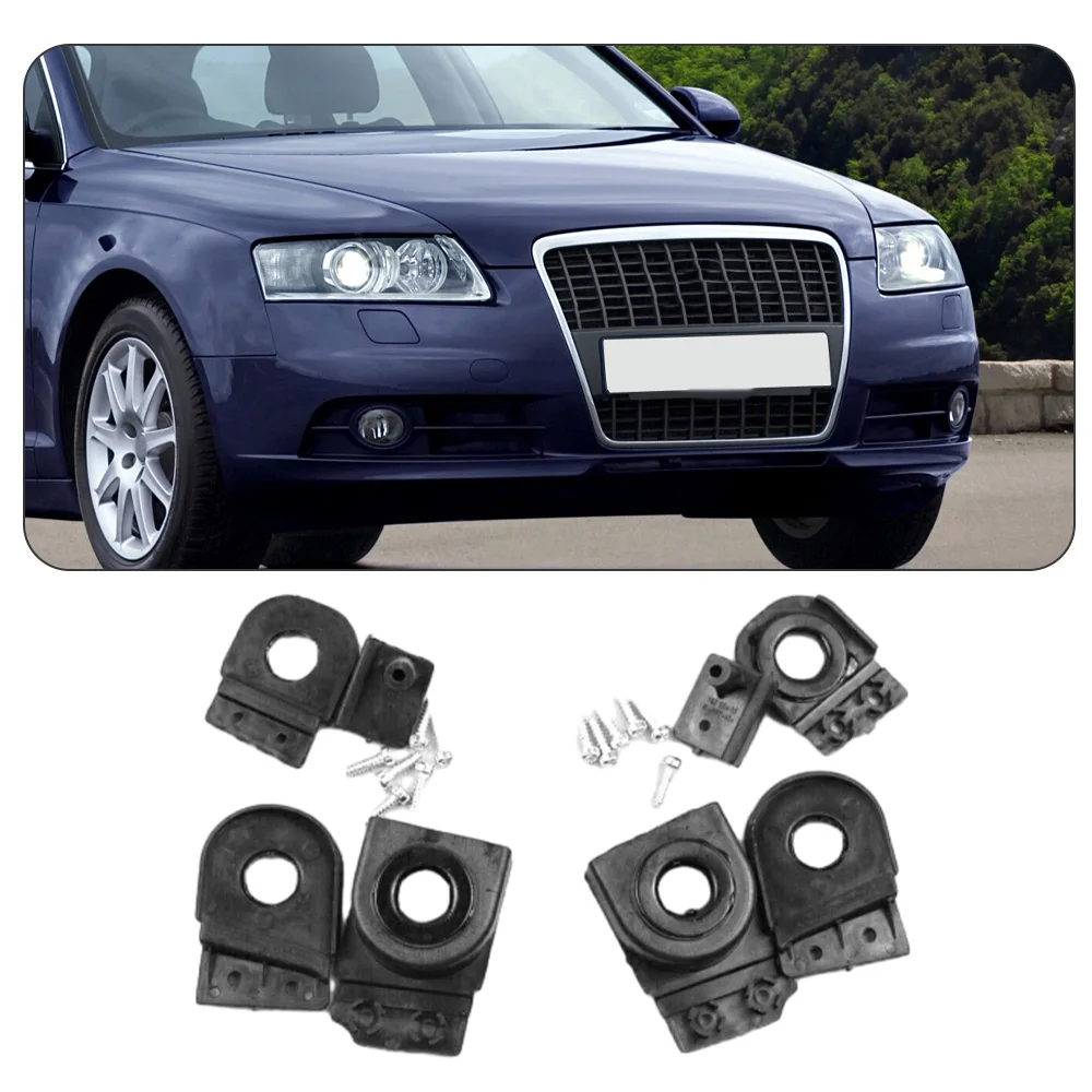 Front Headlight Repair Mount Kit For Audi A6/S6/C6 AVANT 2005-2011 A6 Allroad 2007-2011 RS6 2008-2011 8W6998121 8W6998122