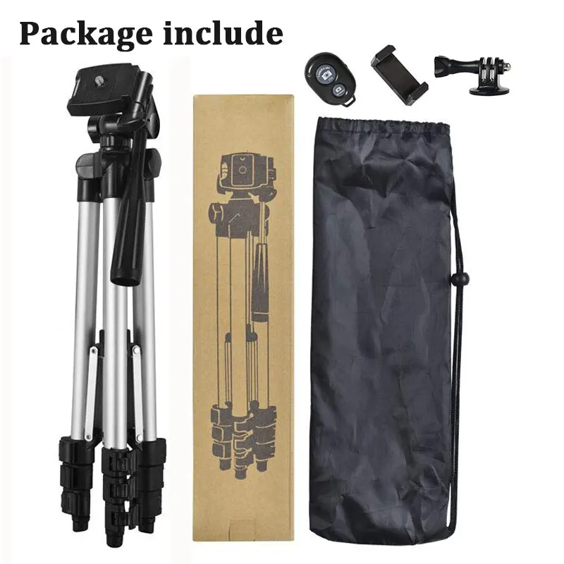 NA-3120 handy stativ 40 zoll universal fotografie für gopro iphone samsung xiaomi huawei iphone aluminium reise tripode