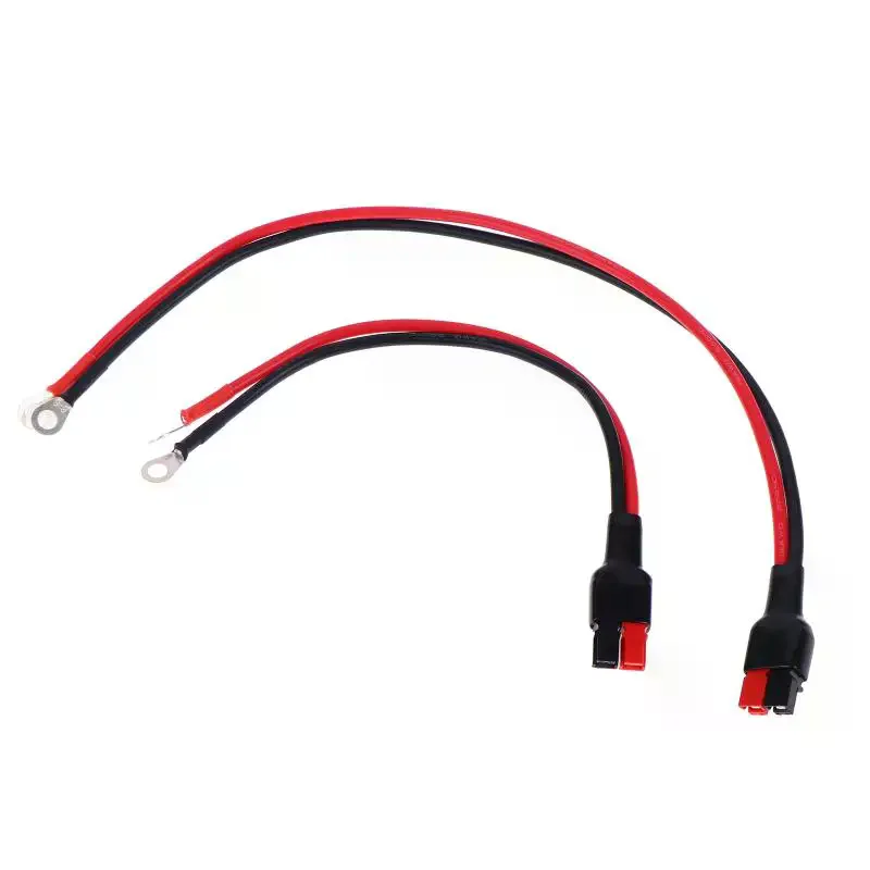 /PFU/12AWG M6 Heavy Duty Golf Battery Leads With For Battery Connector Suitable For HillBilly Mocad Caddimatic And More 30A