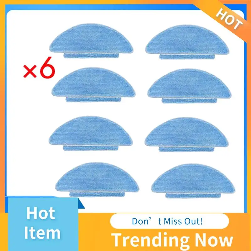 BBNV-8 pçs pano de limpeza para lubluelu sg60 sl60 sl60d sl61/aresar l6 nex/tikom l900 robô aspirador peças substituição