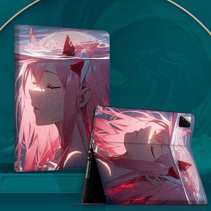 

Darling In The Franxx Anime For Xiaomi Redmi Mi Pad 4 5 6 6s 7 7s SE Pro 2 11 Plus Max 12.4 11 11.2 12.5 8.7 inch Tablet Case