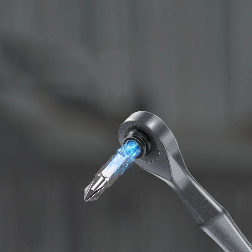 

Набор мини-отверток-трещоток 25-в-1 с углом 90 градусов ° Набор угловых трещоточных ключей с адаптируемой рукояткой для труднодоступных мест, ручной инструмент