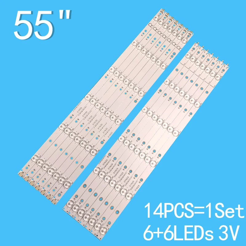 LED strip 12 lamp For Sony 55