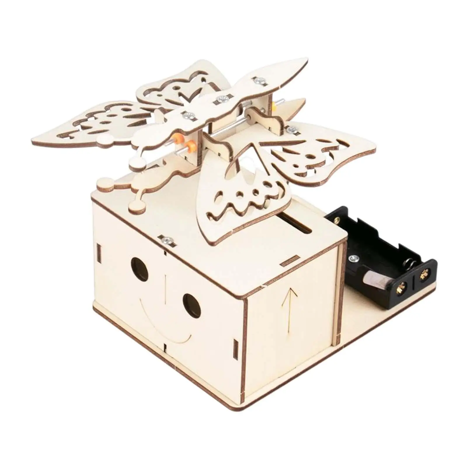 DIY Science Experiment Kits Electric Butterfly Assembly 3D Puzzles for Boys and Girls