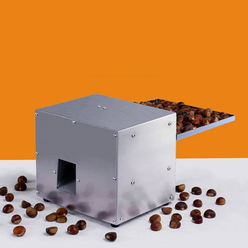 Small Electric Chestnut  Opening Machine Chestnut Cutting and Peeling Machine Chestnut Opener