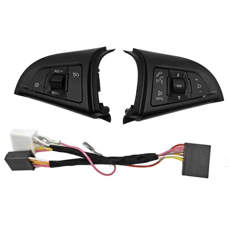 

1 Set 96892135 96892140 Steering Wheel Control Button With Wire Harness For Chevrolet Cruze 2009-2014