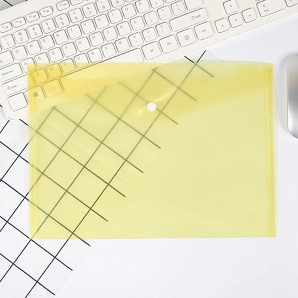 

1 шт. с кнопкой A4, карман для переплета, прозрачные пластиковые папки для документов, прозрачные конверты, кошельки-попперы