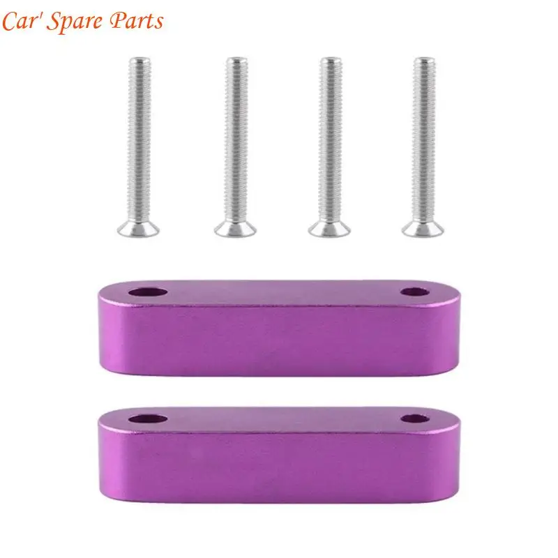 Y4UA Front Hood Vent Space Risers Spacer Modification Aluminiumzubehör für 92-95 EG / 96-00 EK