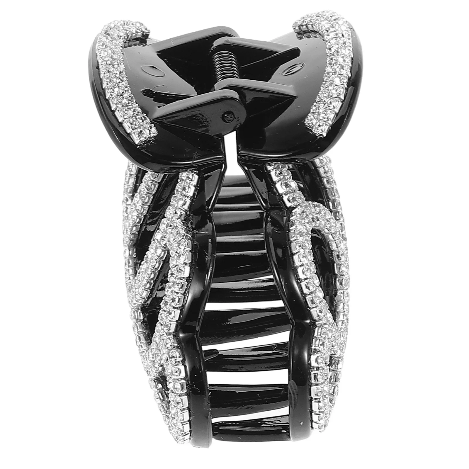 

Large Claw Clip Made of Resin Rhinestone Decorated Strong Hair Clamp for Women Styling and Grooming Needs