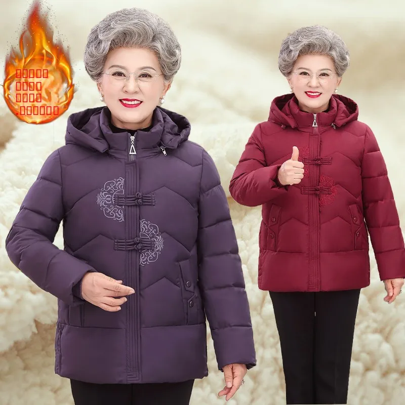 thiened-down-cotton-jaet-for-ly-women-winter-warm-coat-fce-lined-mommy-durable-zipper-handbag-ket-long-pants