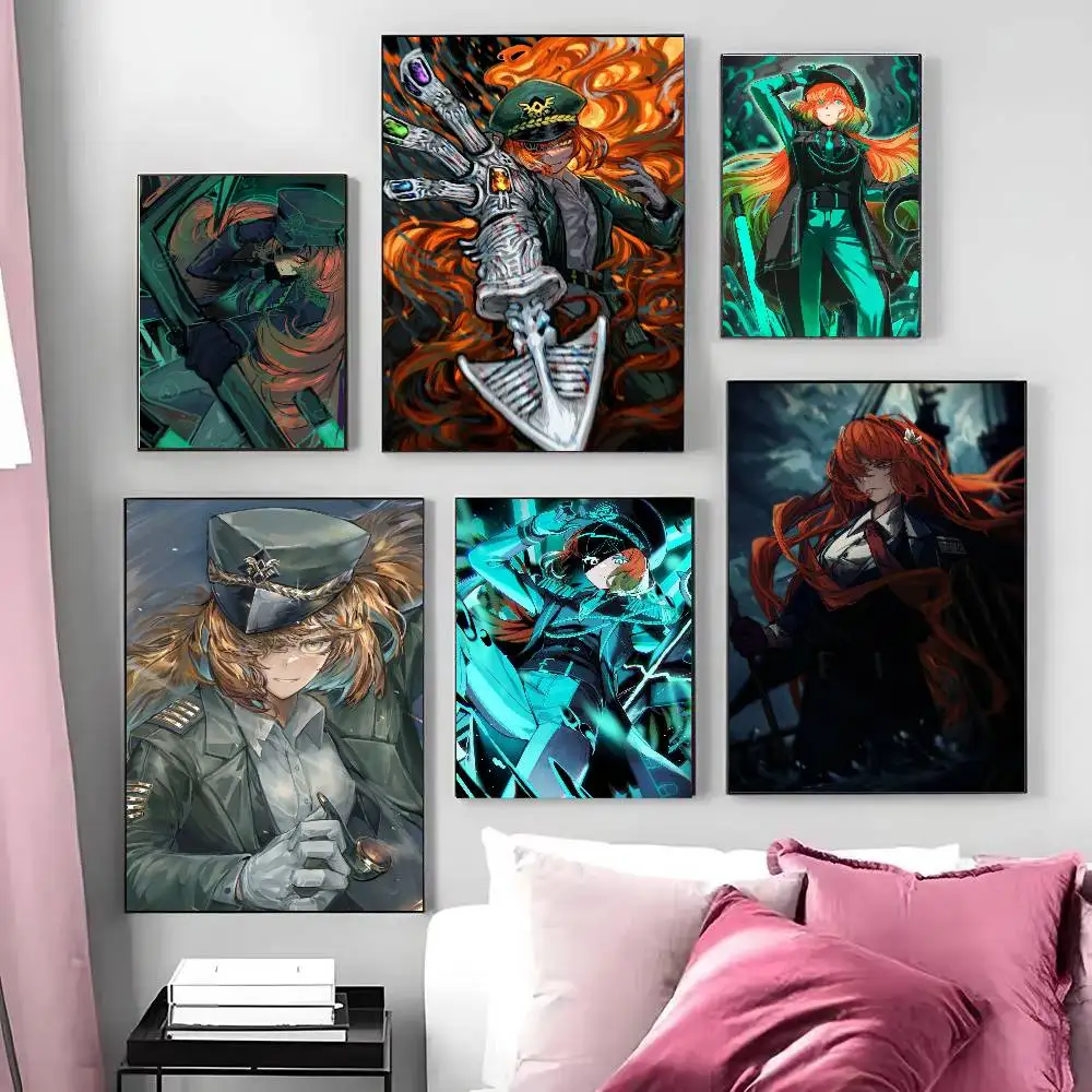 Ismael Anime I-limbus Company Posters Living Room Bar Cafe Quality Canvas Vintage Style Comics Painting Art Home Wall Decor