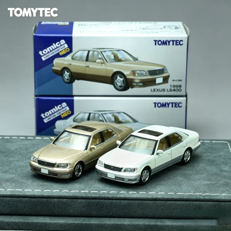 tomytec-1-64-alloy-port-limit-tlv-lexus-lexus-ls400-japanese-classic-replica-car-model-toy-collection-item-for-boys-as-a-gift