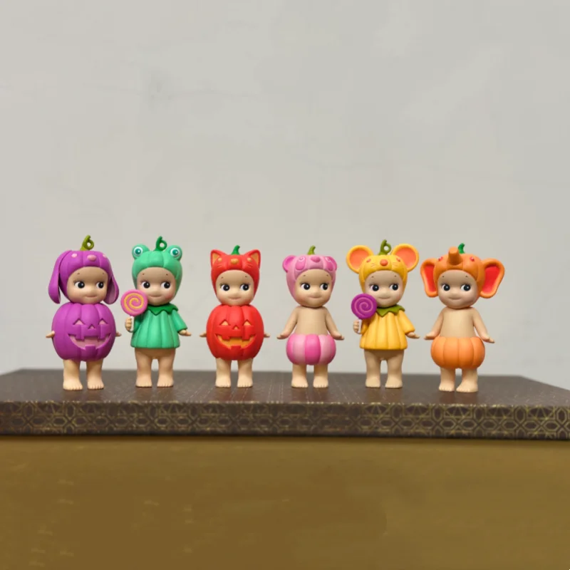 

Коллекционные фигурки Sonny Angel серии Pumpkin Patch: Загадочные коробки-сюрпризы, милые украшения, декор для дома, настольные модели, куклы для девочек