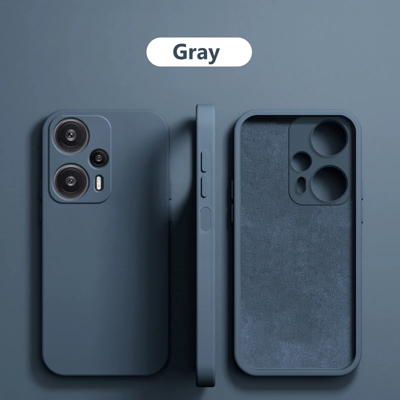 Poco F5 F5 PocoF5 Pro Hülle Original Flüssigsilikon Soft Cover für Xiaomi Poco F5 F5 PocoF5 Pro F5Pro stoßfeste Handyhüllen – Detail 17
