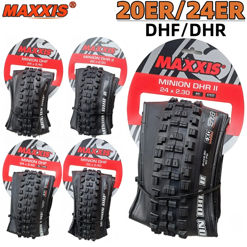 MAXXIS 20*2.3 2.4 24X2.3/2.4 20 24 polegadas DHF/DHR downhill