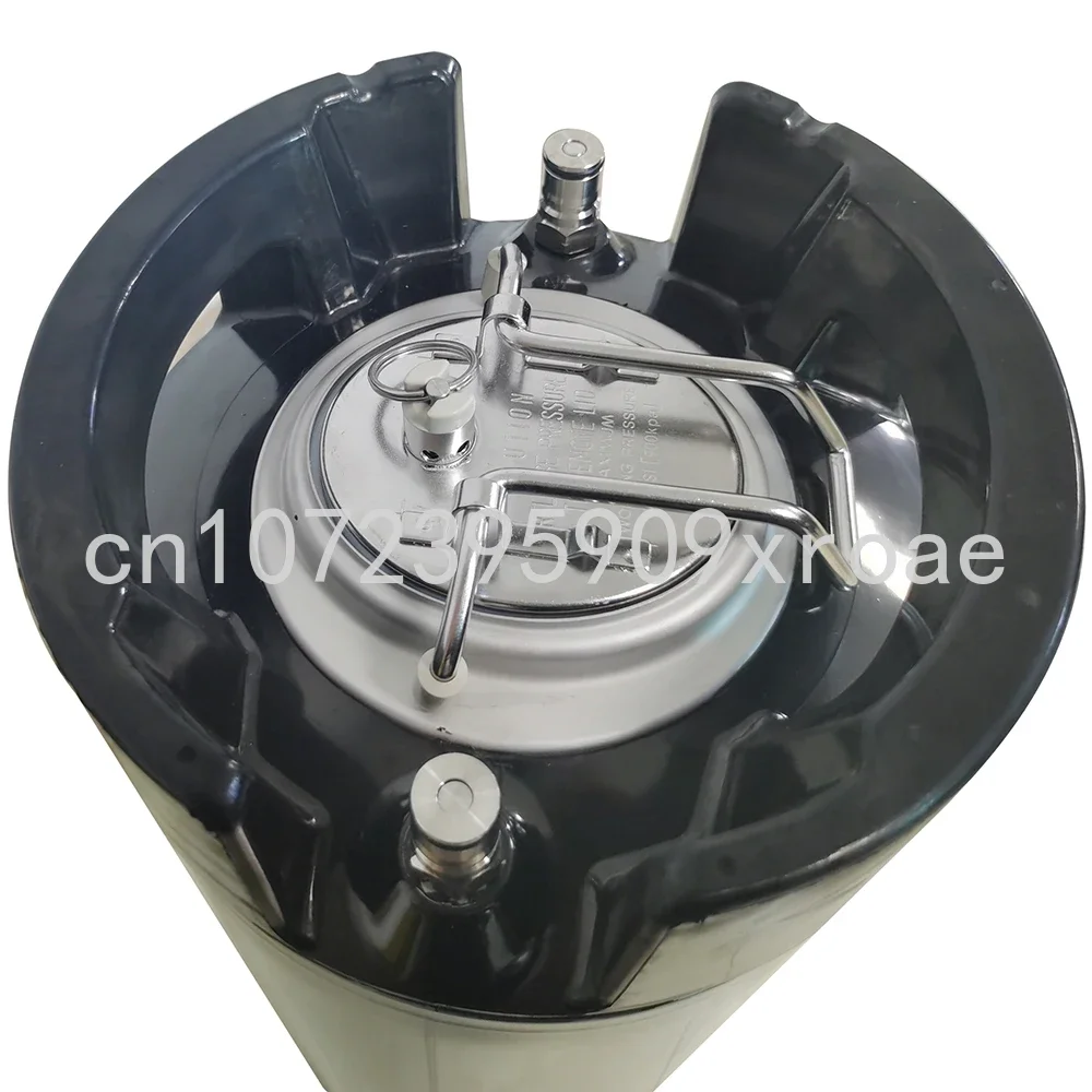 10L/20L beer barrel 304 stainless steel handle barrel ball lock type