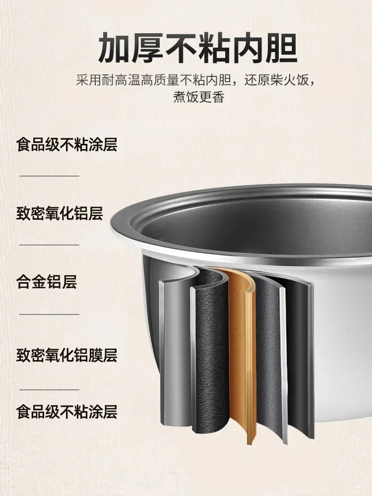 Commercial large-capacity rice cooker. For canteen/hotel/household. Old-fashioned. Super large.