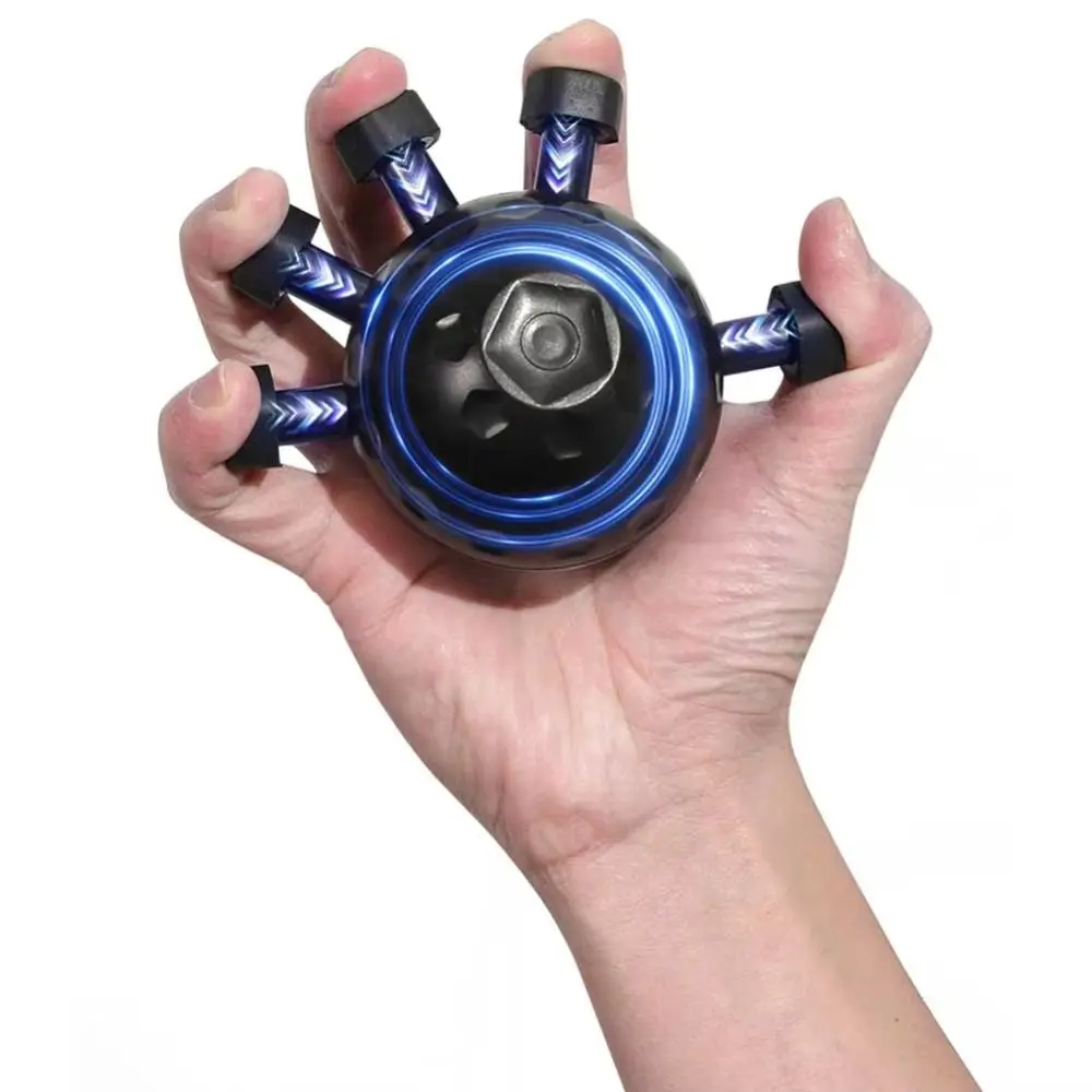 

Five-fingers Hand Strengthener Grip Adjustable Round Hand Grip Strengthener Portable Ergonomic Hand Balls Gripper Exerciser