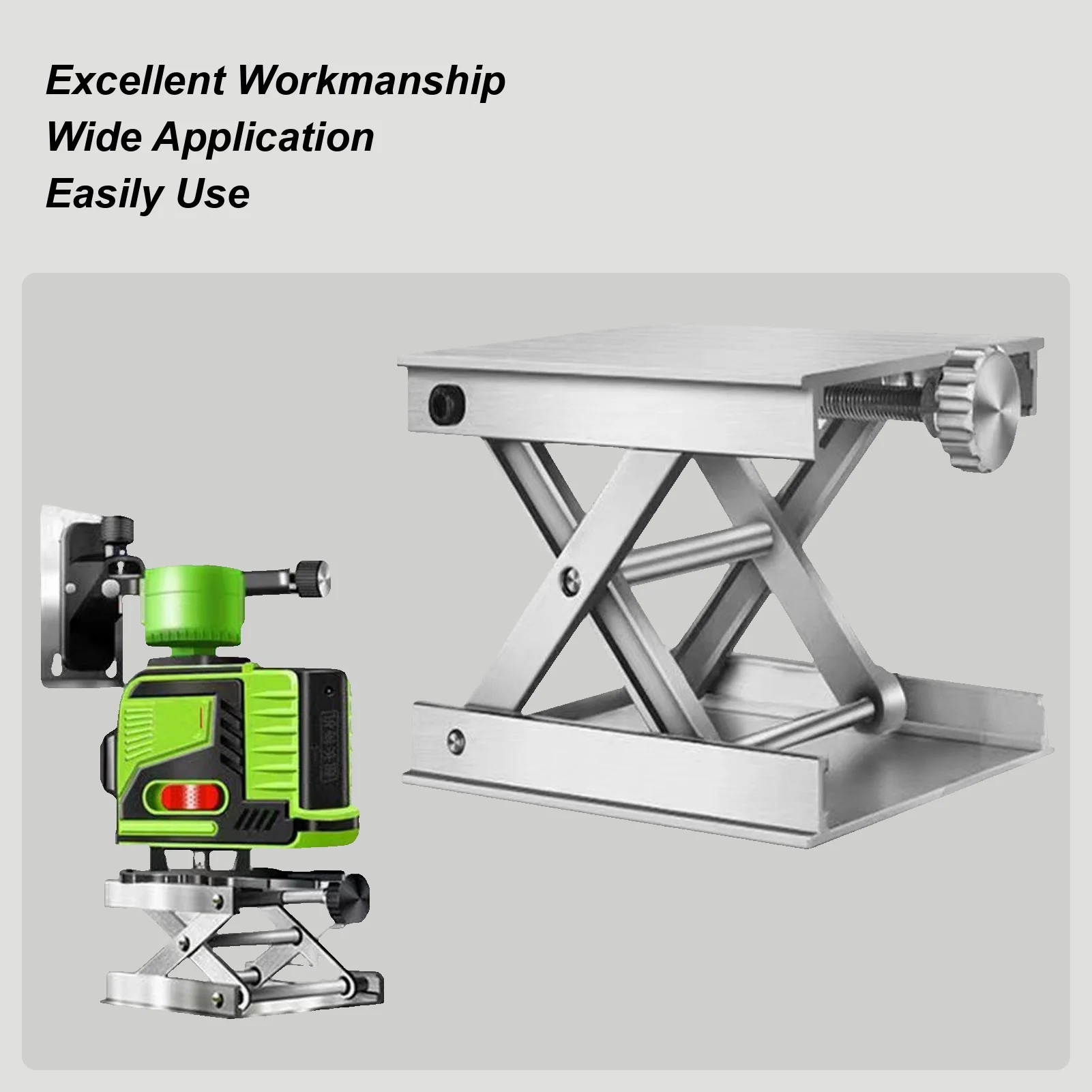 Aluminium Router Heftafel Houtbewerking Graveren Verstelbare Lab Stand Houtbewerkingsmachines Router Lifter experimentbordstandaard