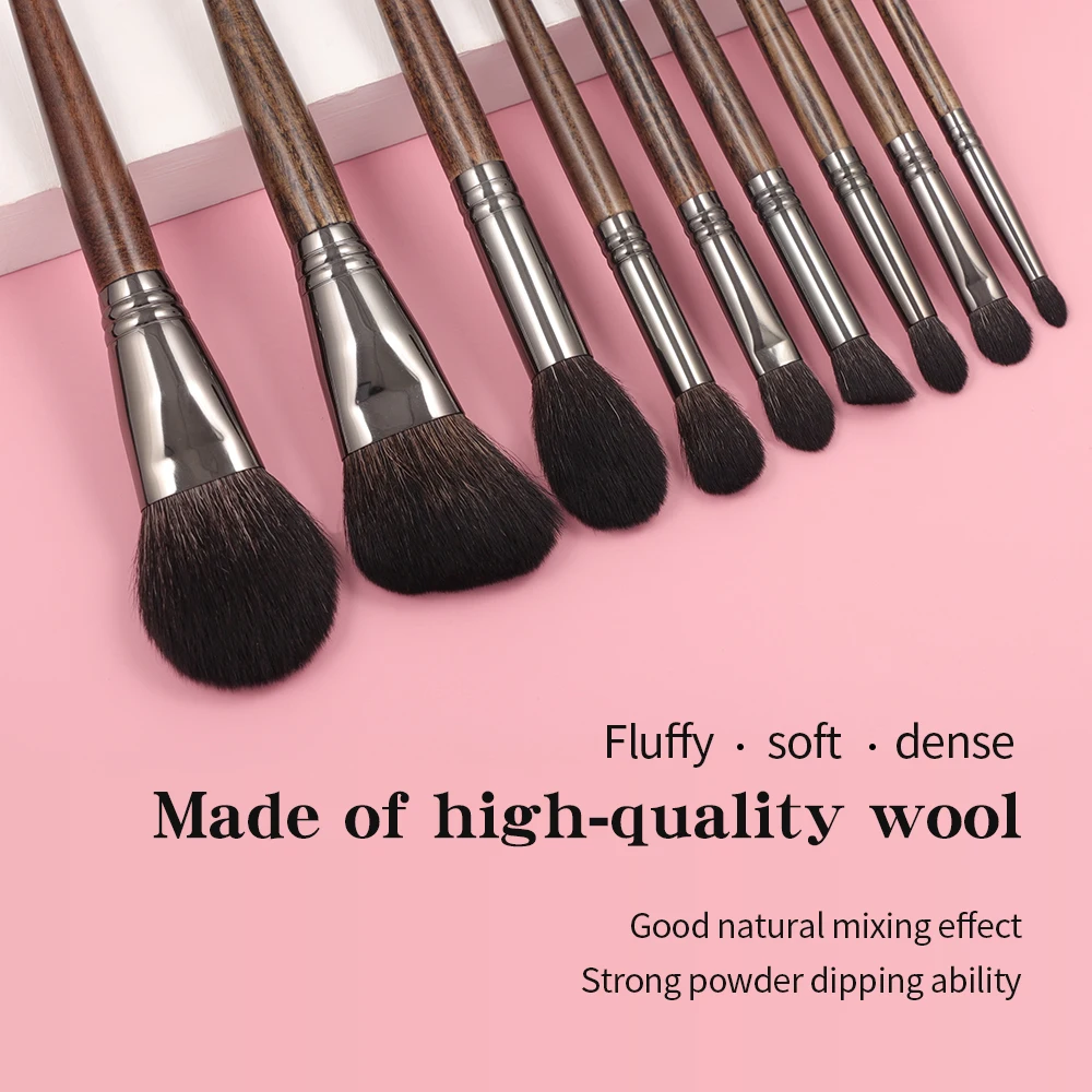 OVW Makeup Brushes 22pcs Makeup Brush set Synthetic Foundation Brush Powder Contour Eyeshadow Liner Blending Highlight brochas m