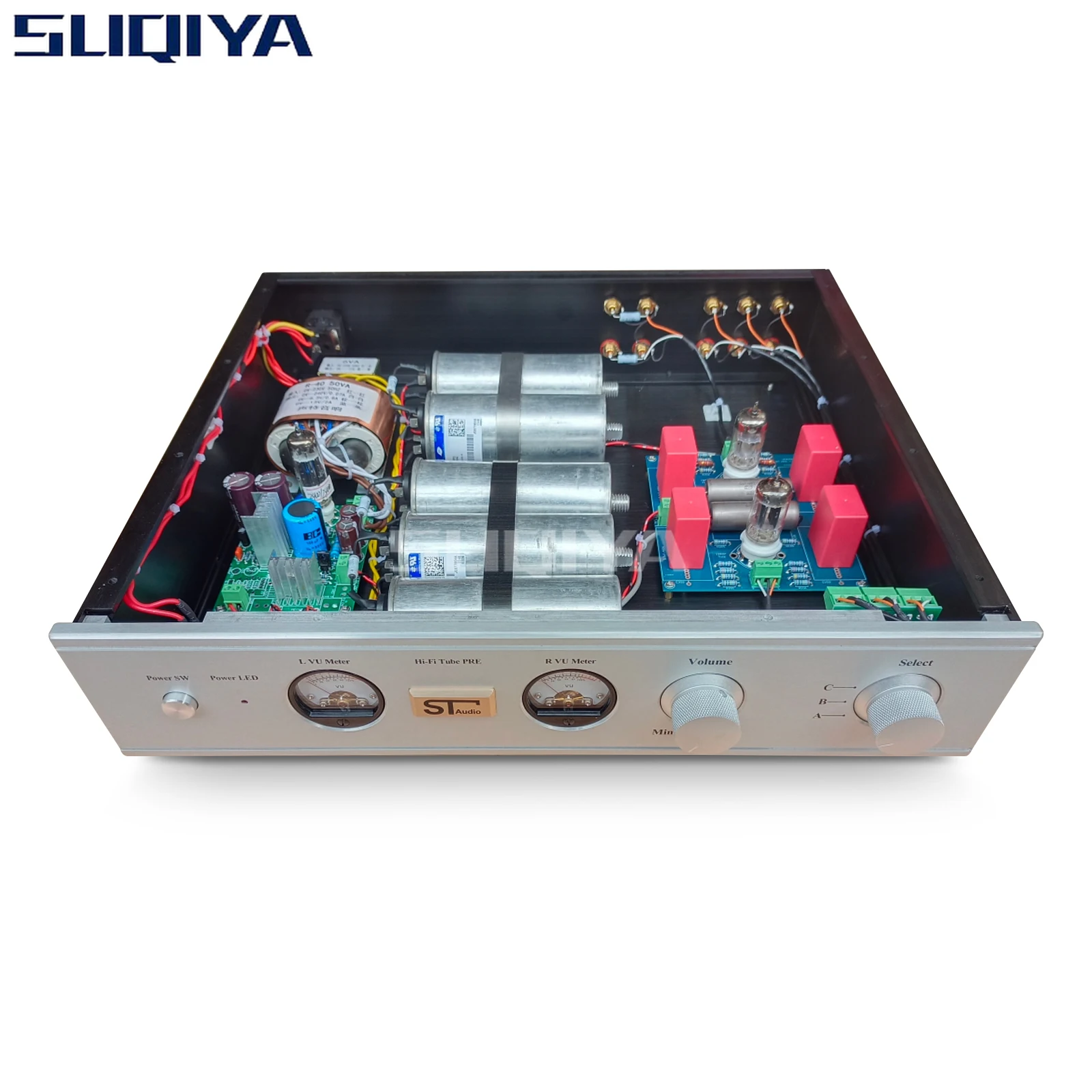 SUQIYA-alta tensão tubo retificador, óleo elétrico imerso capacitor, Mattis Tube Audio Pré-amplificador, 6X4, 6Z4, PSVANE ECC81, ECC83